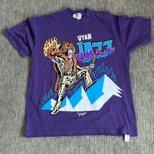Warren lotas Utah jazzman size L